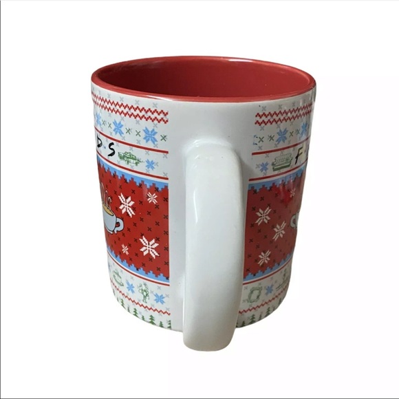 Central Perk Coffee Mug FRIENDS TV Show 20oz Christmas Winter Holiday Sweater - Picture 4 of 9